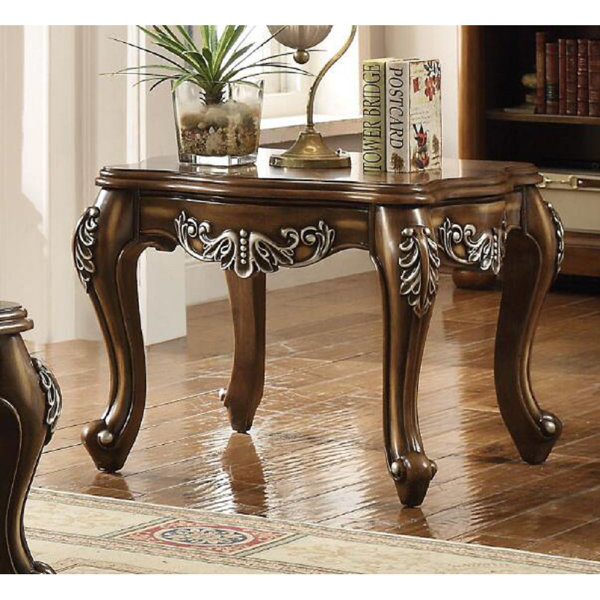 Acme Furniture Latisha End Table in Antique Oak 82117 main image 0